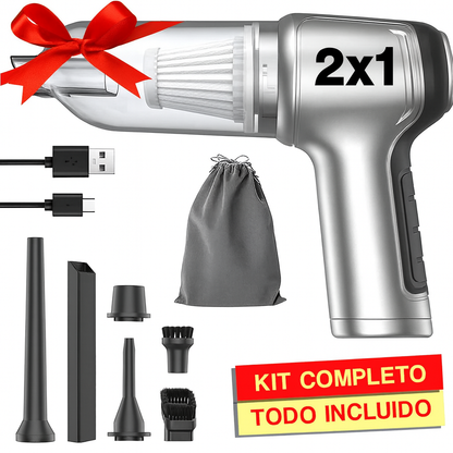2X1 Aspirador Portátil 5 en 1 - AeroClean Pro™