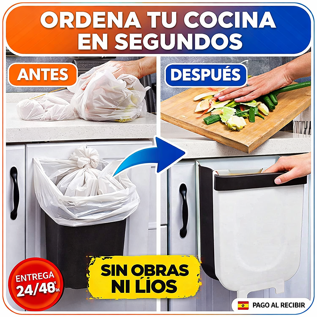 Cubo de basura plegable - EcoCubo™