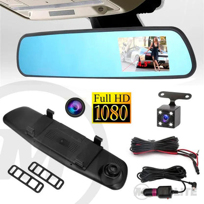 Cámara Retrovisor HD con Grabación