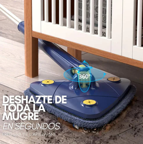 Mopa Triangular 360º autoescurrible + 3 Recambios de REGALO