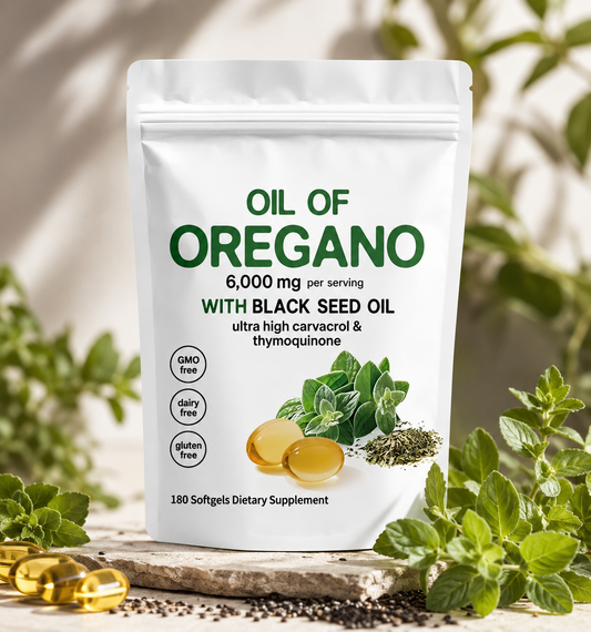 Cápsulas de aceite de orégano