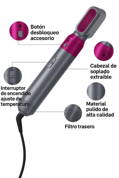 Cepillo 5 en 1 - LissBrush™